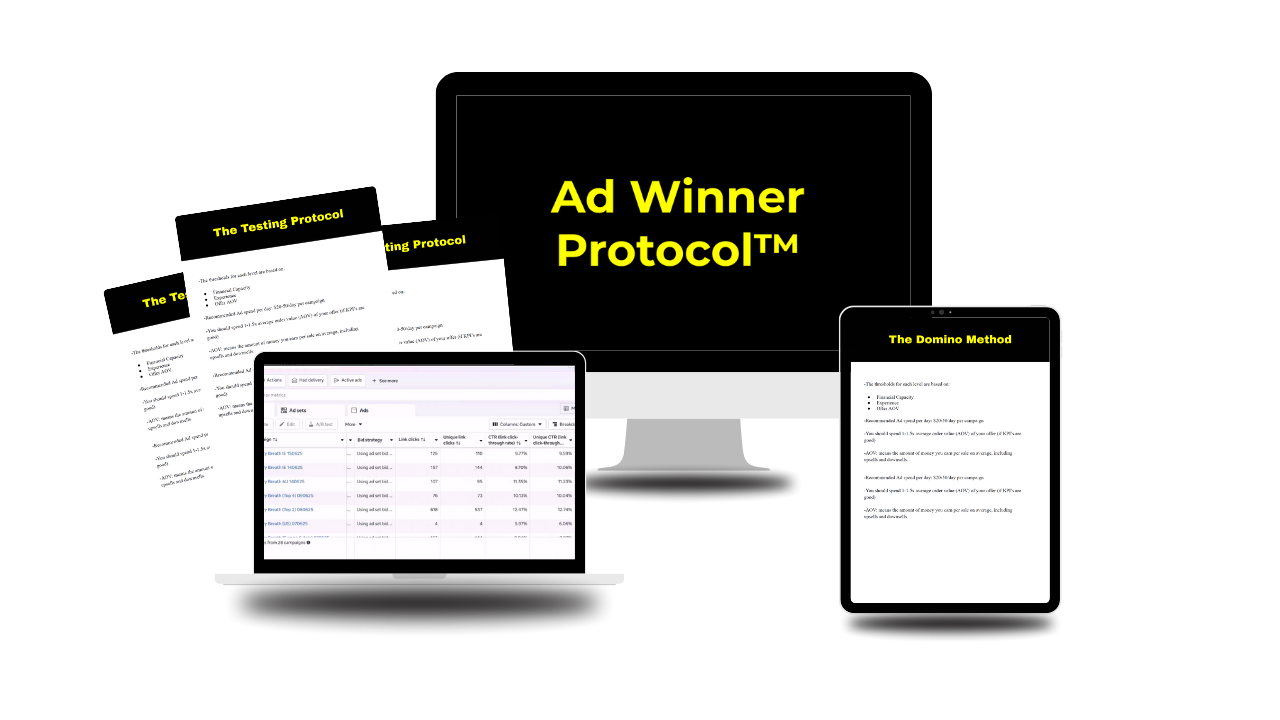 Ad Winner Protocol™ Course Banner Image