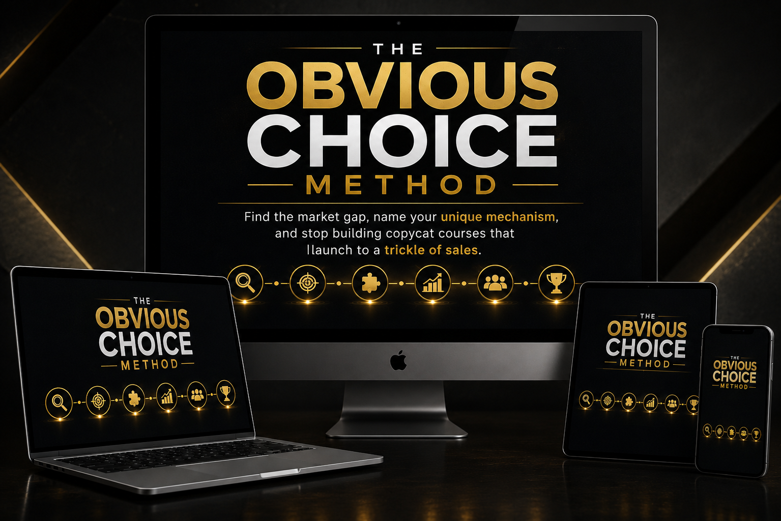 The obvious choice method banner